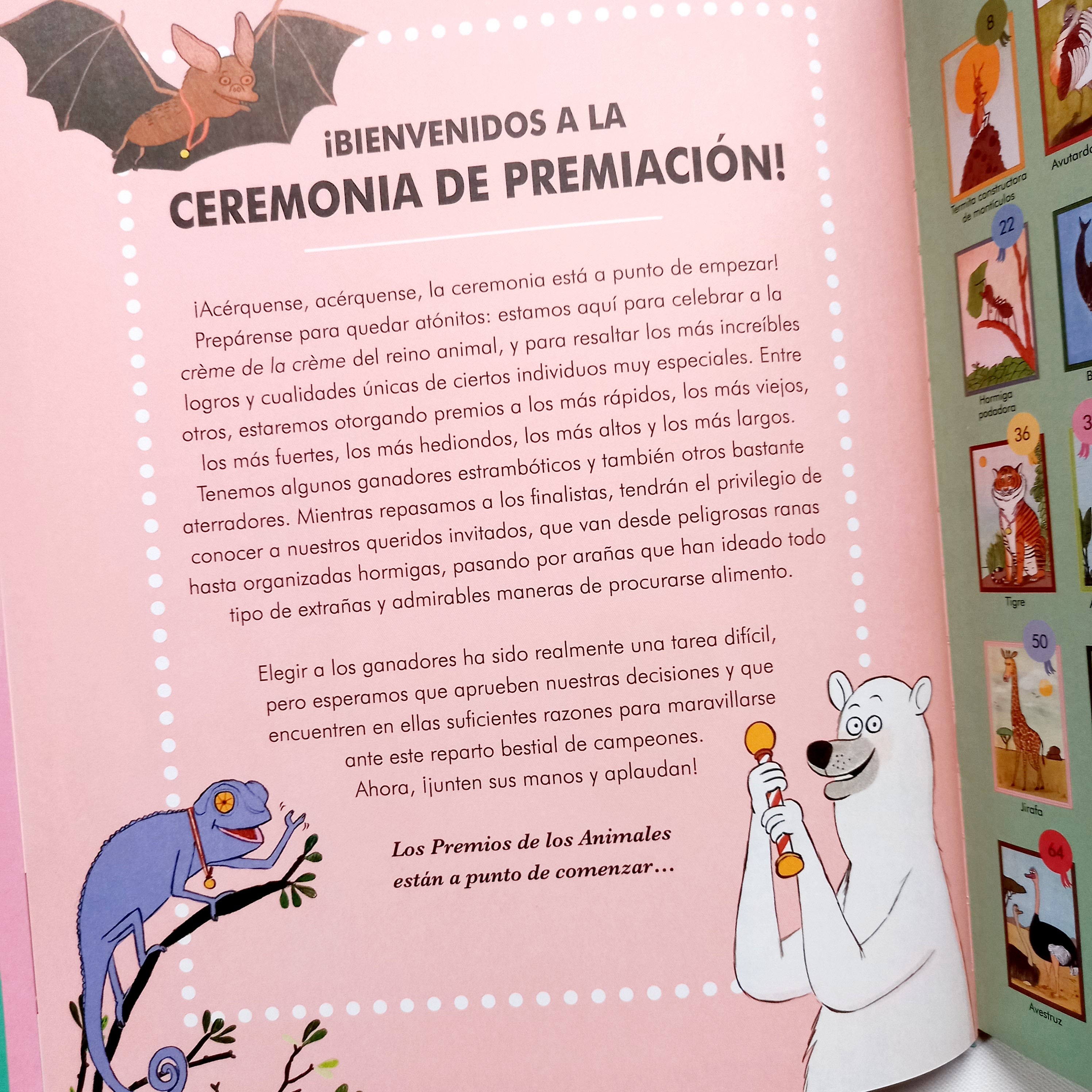 Los animales premiados son... Los animales premiados son...